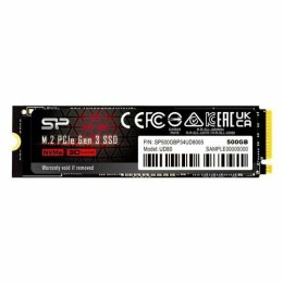 Твердотельный диск 250GB Silicon Power UD80, M.2 2280, PCI-E 3x4, [R/W - 3400/3000 MB/s]